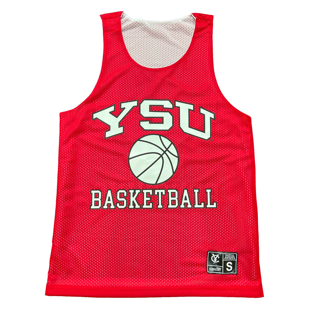 YOUNGSTOWN BASKETBALL Jersey FLASH By ADIDAS Men's MEDIUM Reversible White