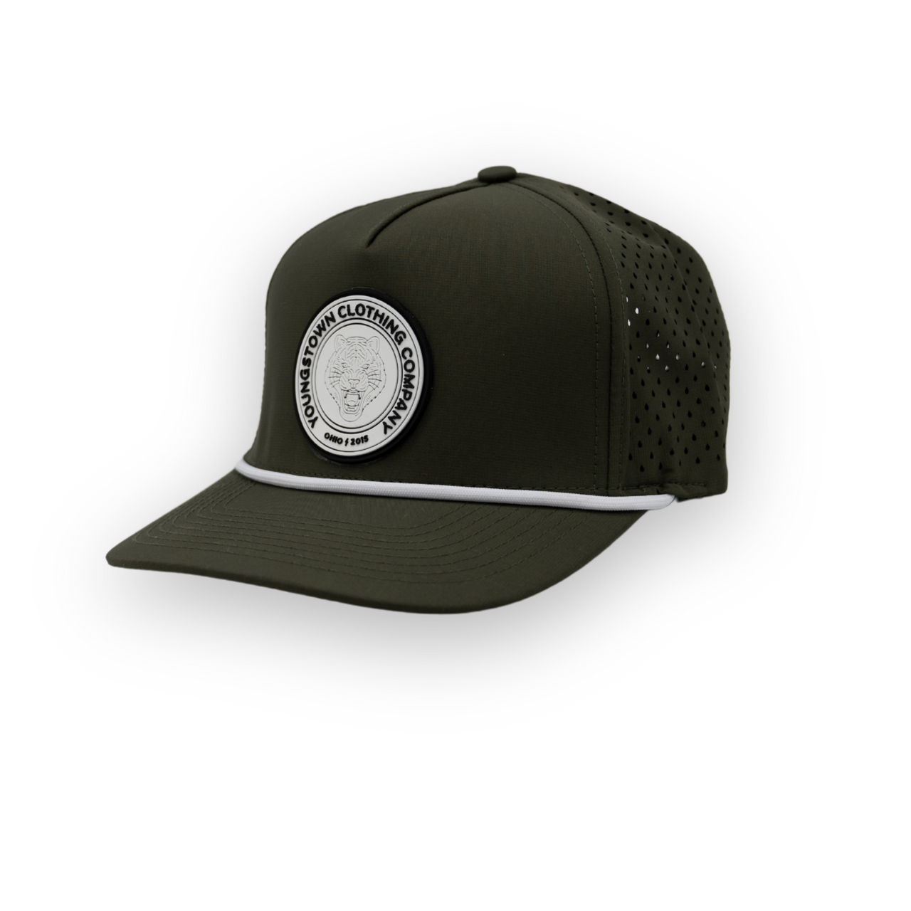 Tiger Badge Logo Snapback Performance Hat