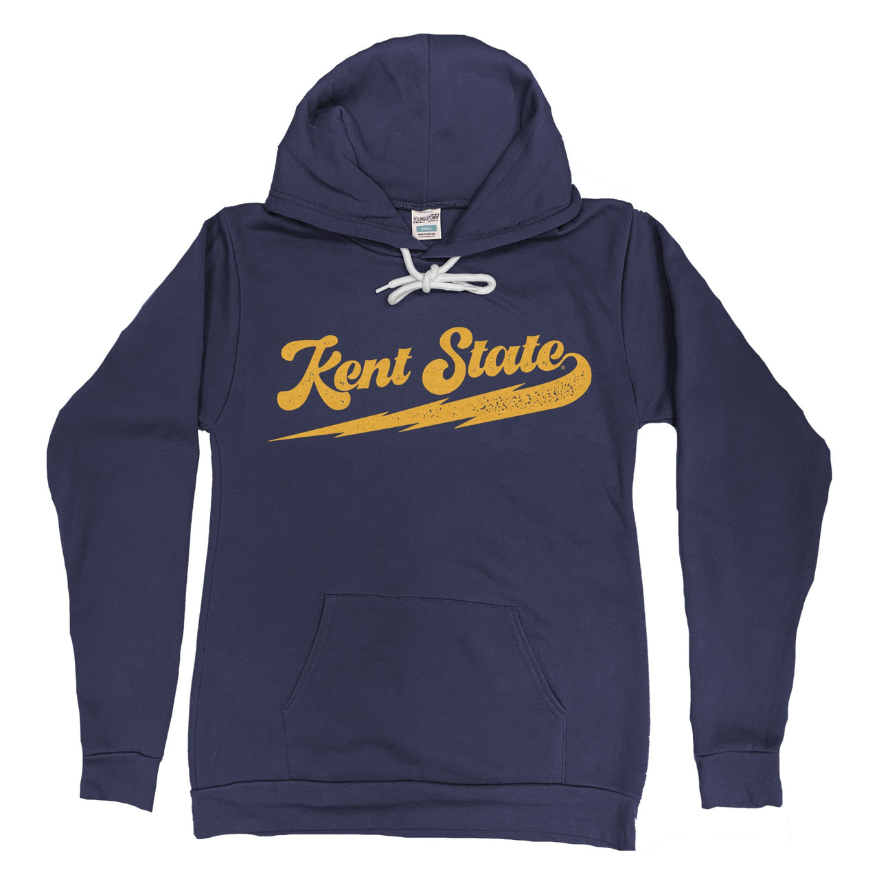 Kent State Bolt Script Hoodie