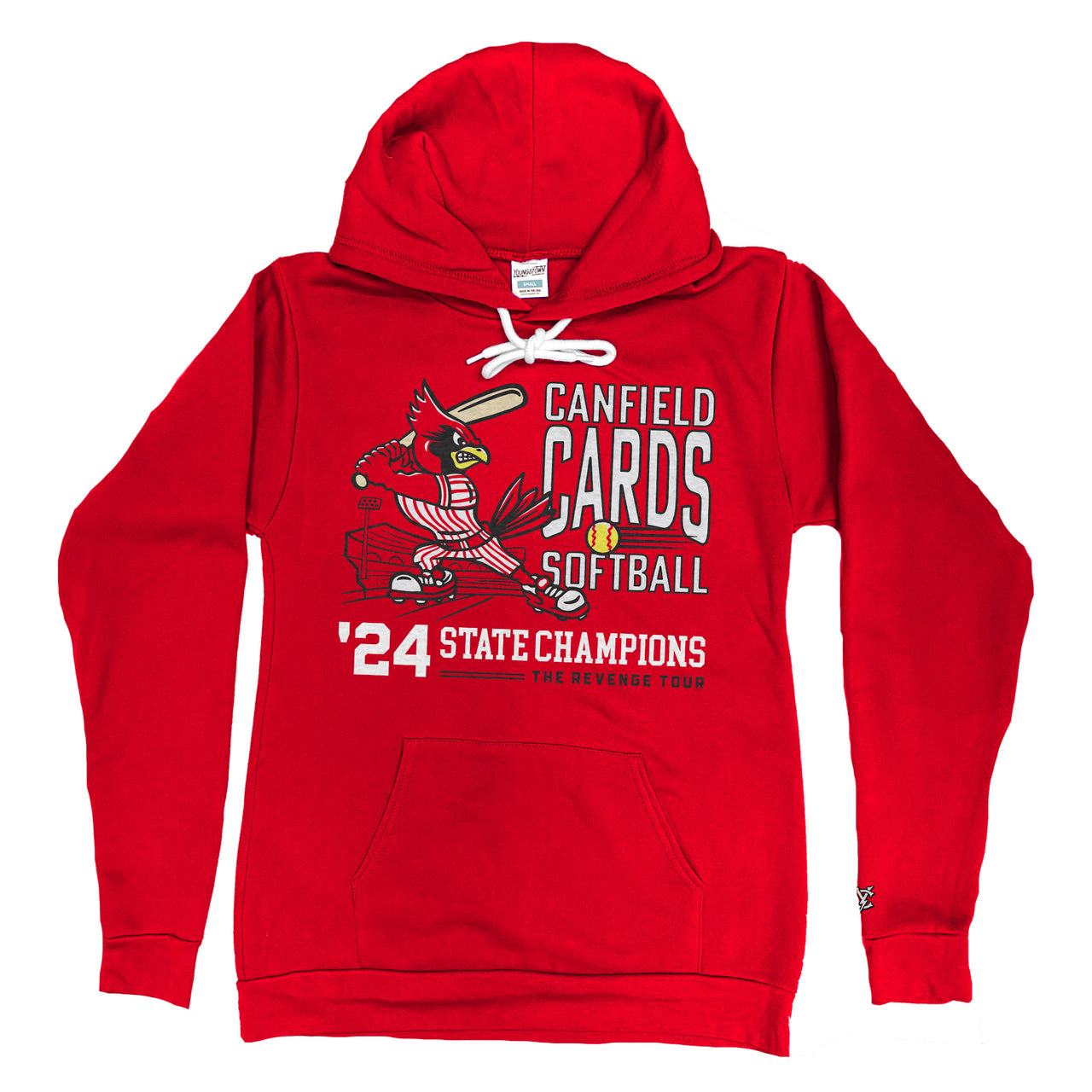 Canfield Cardinals Softball State Champs Hoodie