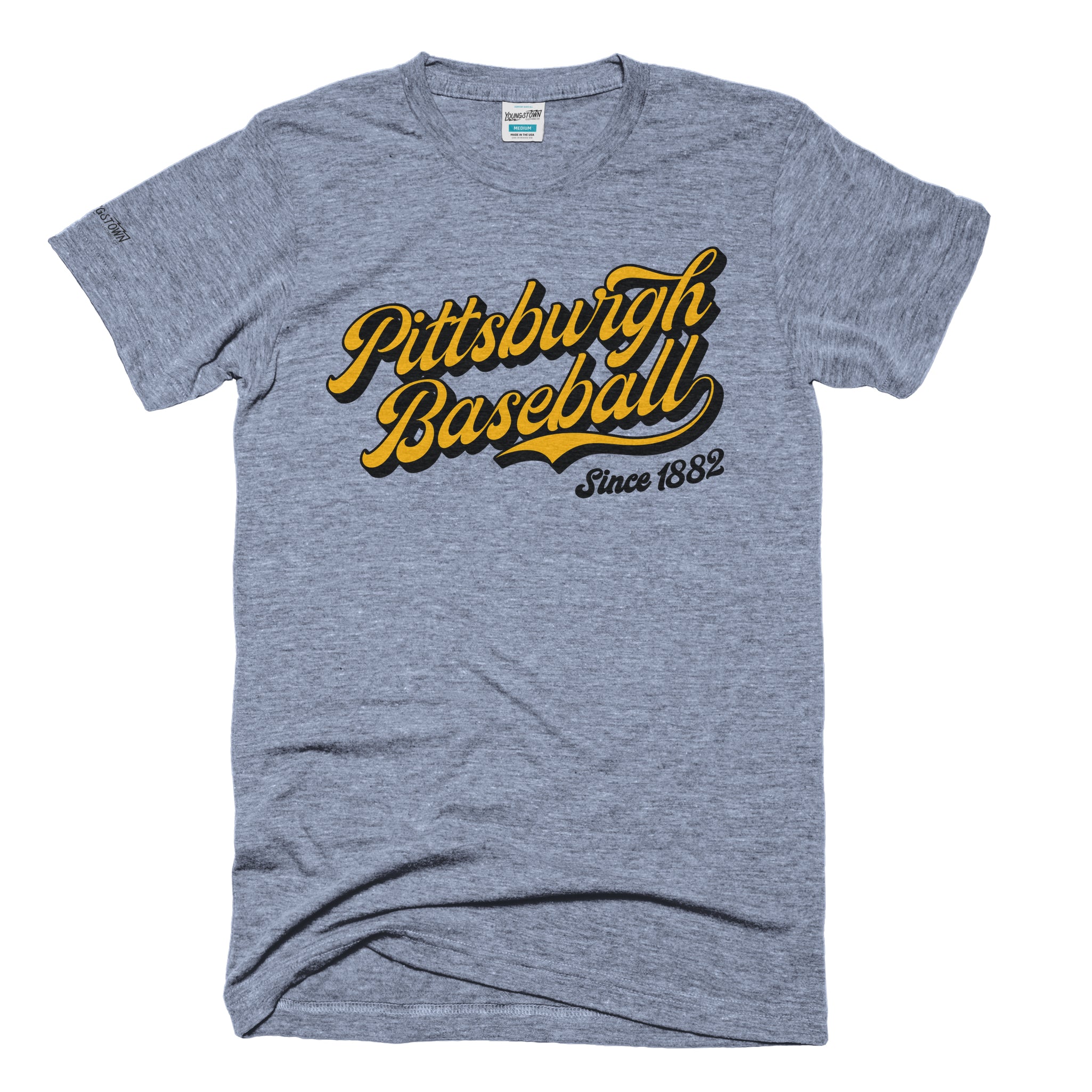 YinzerTraditions Vintage Pittsburgh Baseball T-Shirt